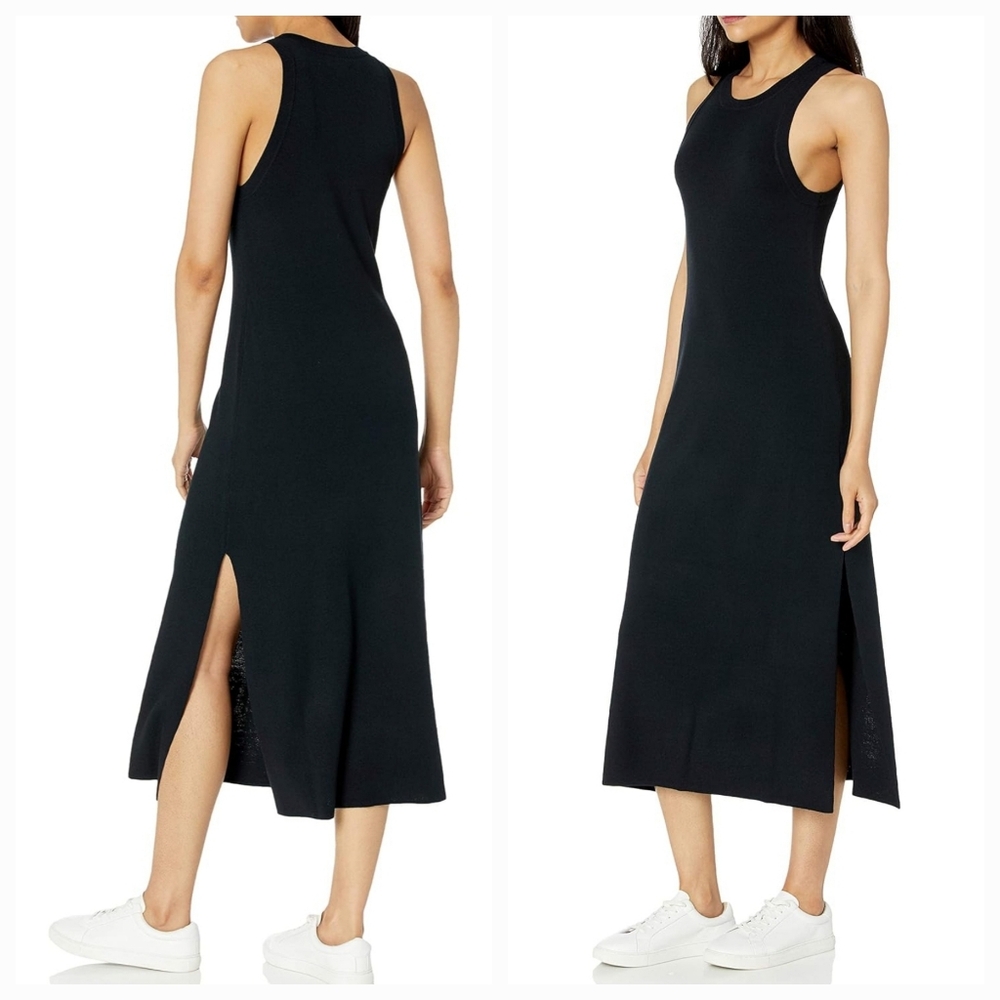 NWT The Drop Elegant Black Sleeveless Dress
